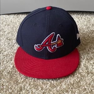 MLB Authentic New Era Atlanta Braves Fitted Hat